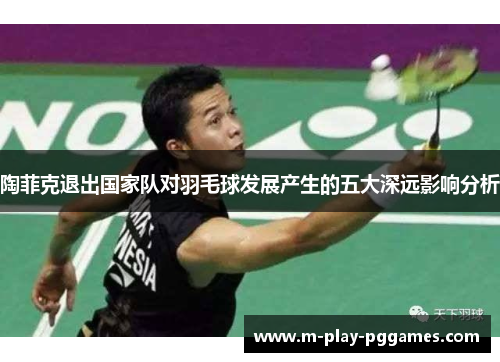 陶菲克退出国家队对羽毛球发展产生的五大深远影响分析