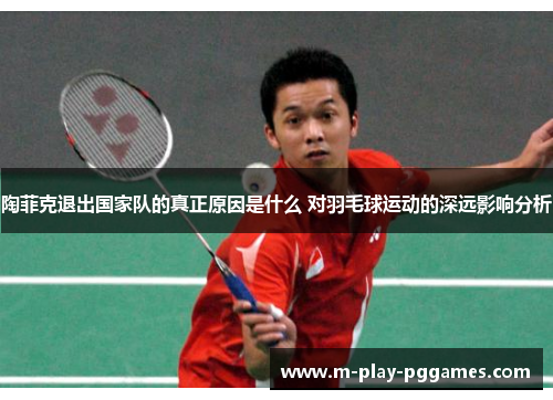 陶菲克退出国家队的真正原因是什么 对羽毛球运动的深远影响分析